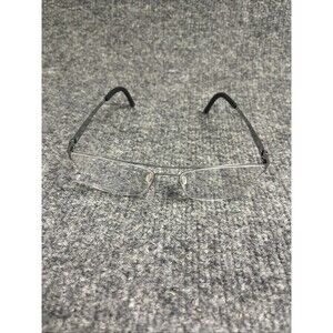 Ovvo Optics Eyeglasses Silver Titanium Rectangle 3708